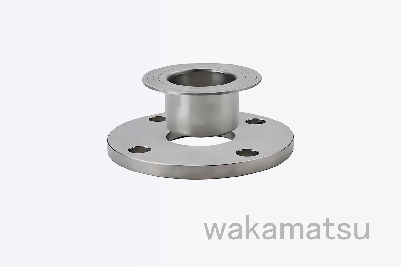 Loose plate flange