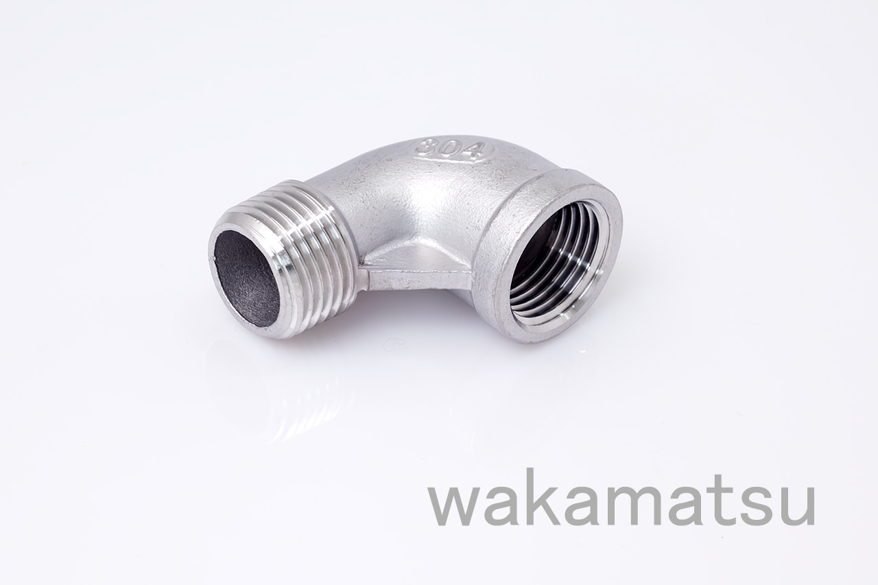 WMSL stainless steel male/female elbow fitting